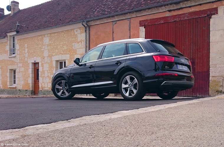 Essai Audi Q7 e-tron hybride 2016