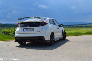 Essai Honda Civic Type R 2015 sur route Essai Honda Civic Type R 2015 sur route