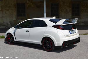 Essai Honda Civic Type R 2015 sur route