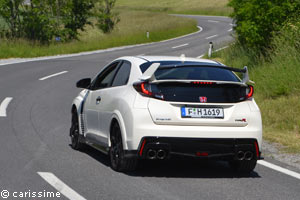 Essai Honda Civic Type R 2015 sur route Essai Honda Civic Type R 2015 sur route
