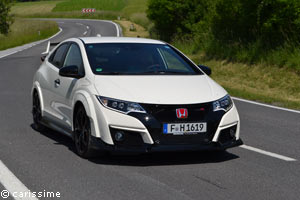 Essai Honda Civic Type R 2015 sur route Essai Honda Civic Type R 2015 sur route