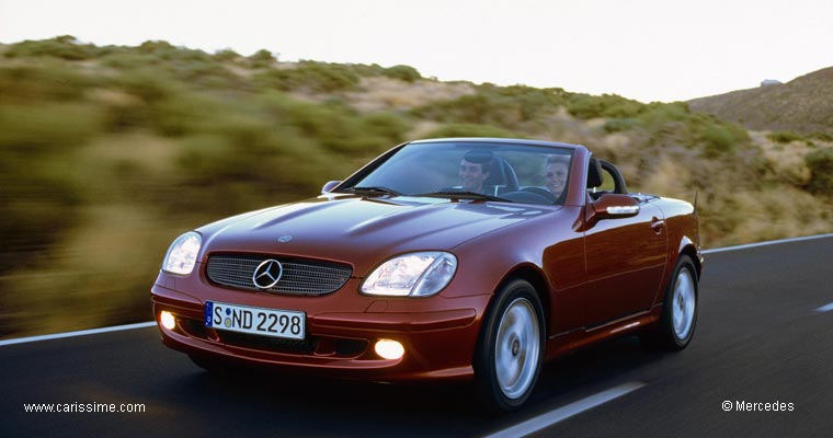 Mercedes slk 230 crash test #3