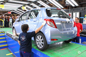 Toyota YARIS 3 Usine Valencienne