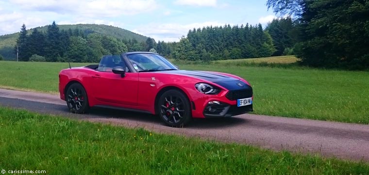 Essai Abarth 124 Spider