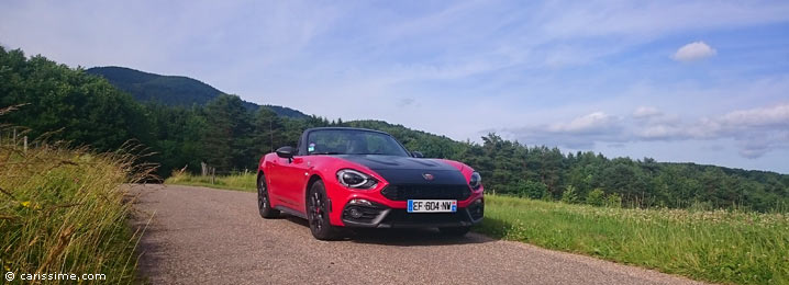 Essai Abarth 124 Spider Essai Abarth 124 Spider