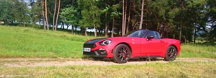 Essai Abarth 124 Spider