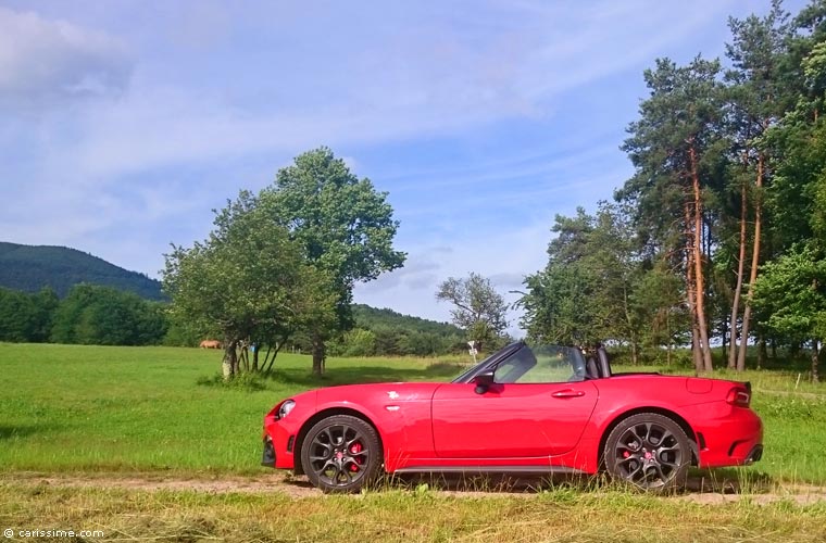 Essai Abarth 124 Spider