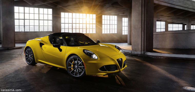 Alfa Romeo 4C Spider Cabriolet Sport 2015