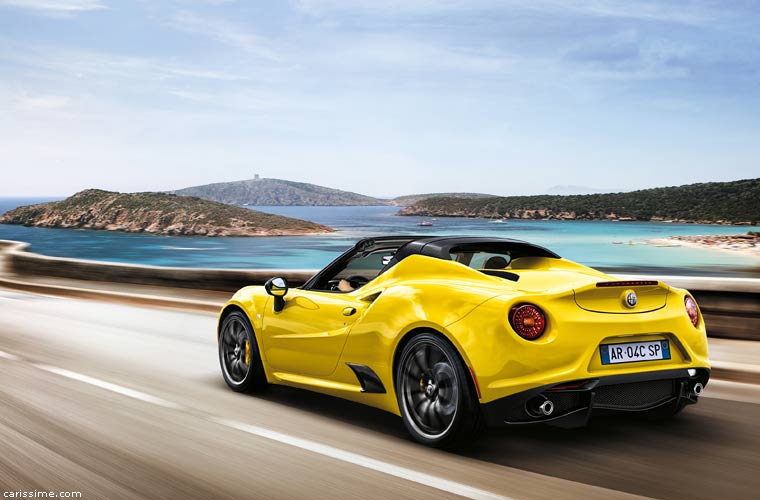 Alfa Romeo 4C Spider Cabriolet Sport 2015