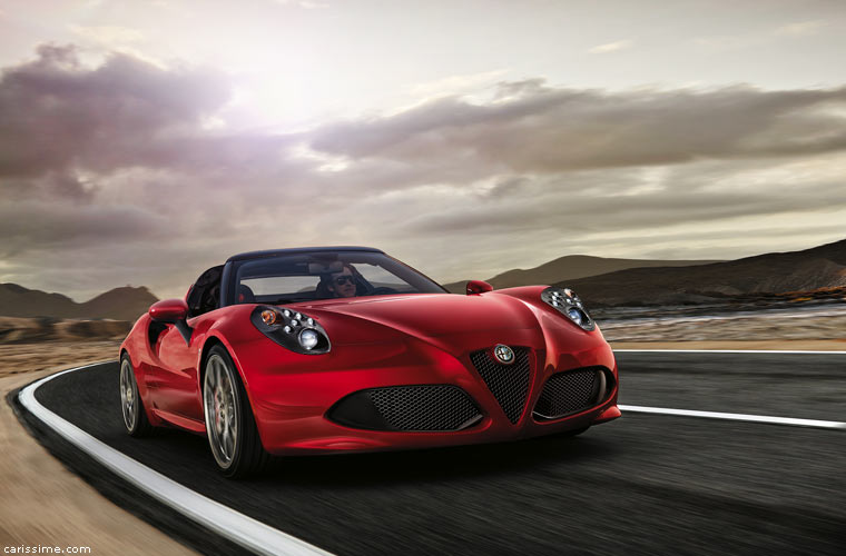 Alfa Romeo 4C Spider Cabriolet Sport 2015