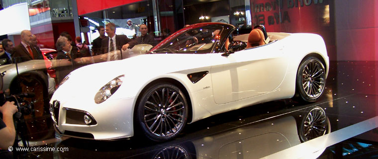 ALFA 8C SPIDER Salon Auto GENEVE 2008