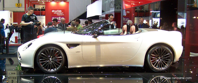 ALFA 8C SPIDER Salon Auto GENEVE 2008