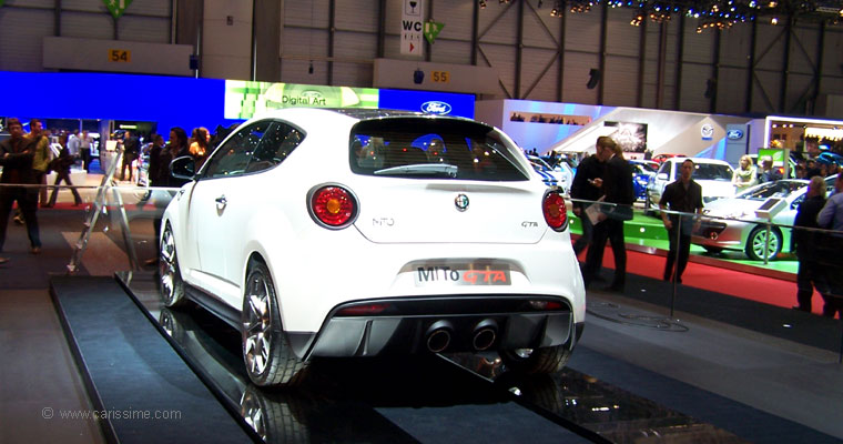 ALFA ROMEO MiTo GTA CONCEPT Salon Auto GENEVE 2009