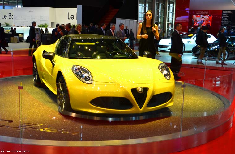 Alfa Romeo Salon Automobile Genève 2015