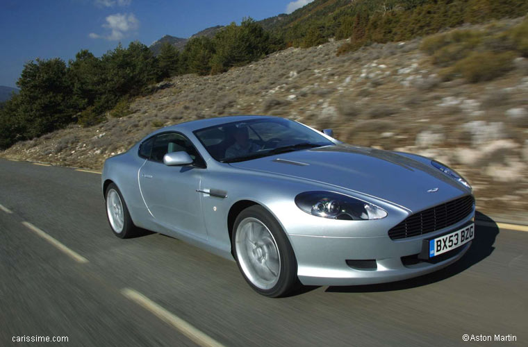 Aston Martin DB9 profil