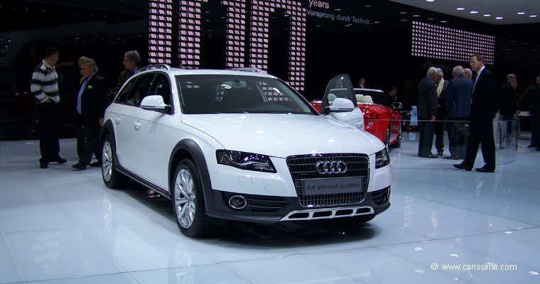AUDI A4 ALLROAD Avant Break Salon Auto GENEVE 2009