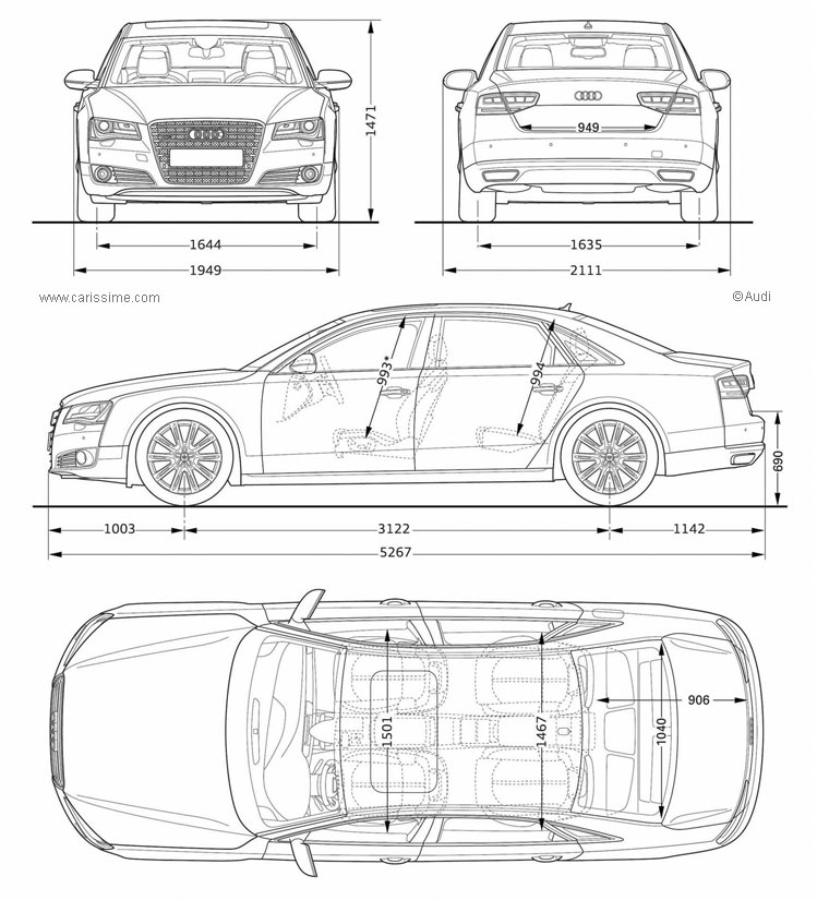 AUDI A8 III L