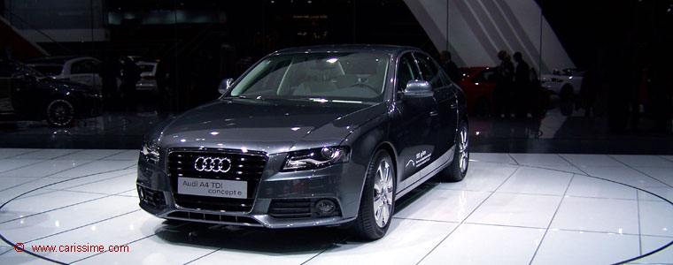 AUDI A4 TDI e Concept Salon Auto PARIS 2008