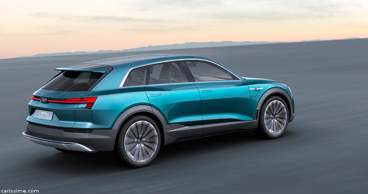 Concept Audi e-tron quattro Francfort 2015