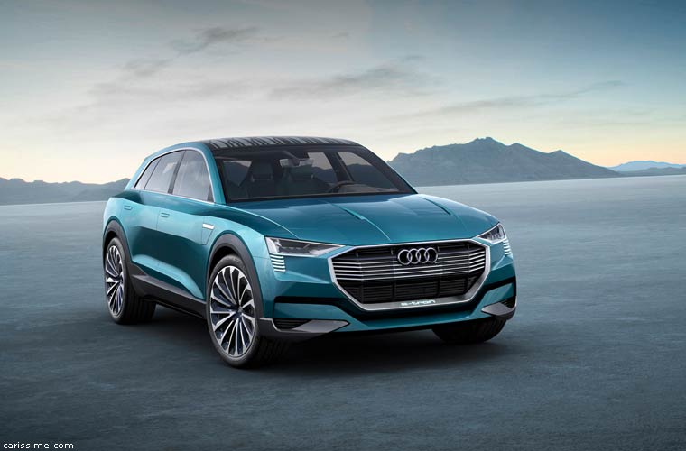 Concept Audi e-tron quattro Francfort 2015