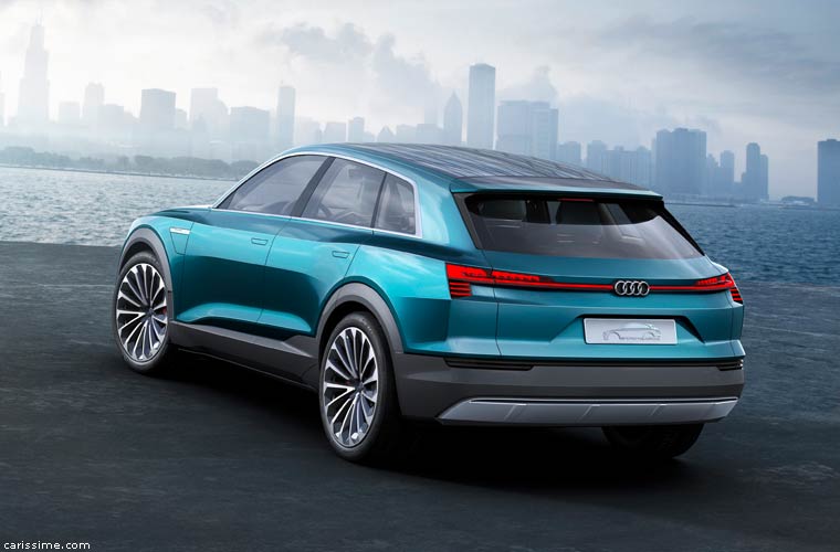 Concept Audi e-tron quattro Francfort 2015