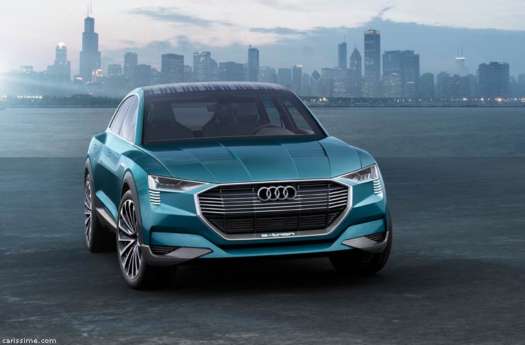 Concept Audi e-tron quattro Francfort 2015