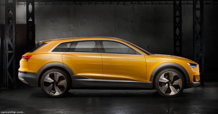 Audi h-tron quattro Concept Detroit 2016