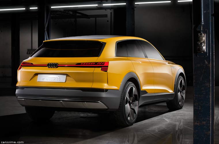 Audi h-tron quattro Concept Detroit 2016