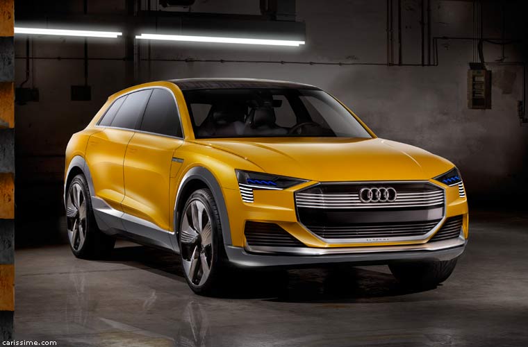 Audi h-tron quattro Concept Detroit 2016