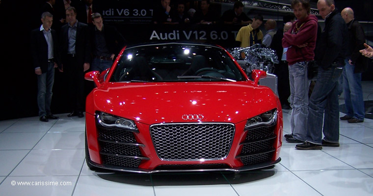 AUDI R8 V12 TDI Concept Salon Auto GENEVE 2008