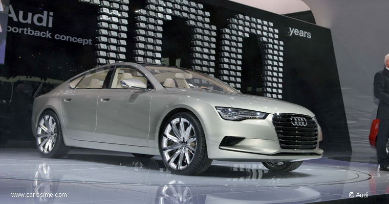 Audi SPORTBACK CONCEPT Première Salon Auto Detroit 2009