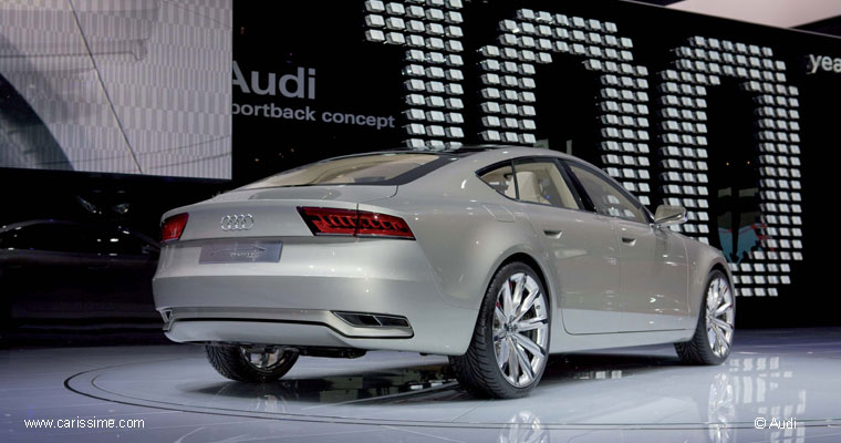 Audi SPORTBACK CONCEPT Première Salon Auto Detroit 2009