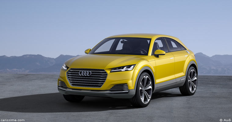 Concept Audi TT Offroad Pékin 2014