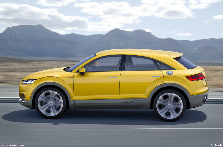 Concept Audi TT Offroad Pékin 2014