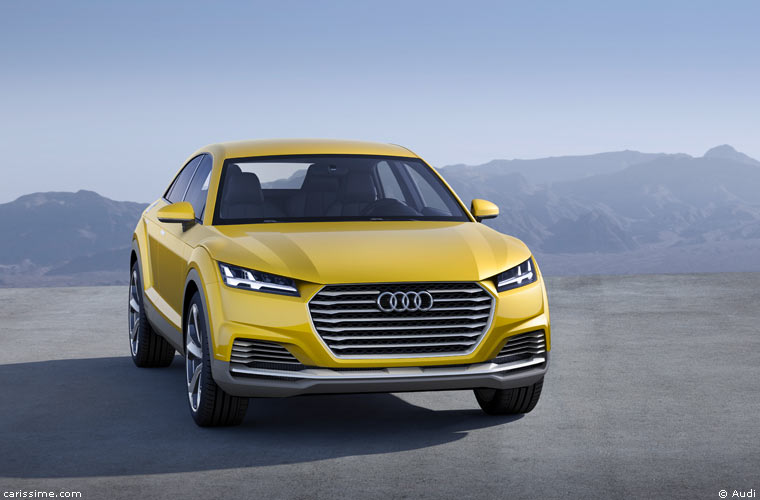 Concept Audi TT Offroad Pékin 2014