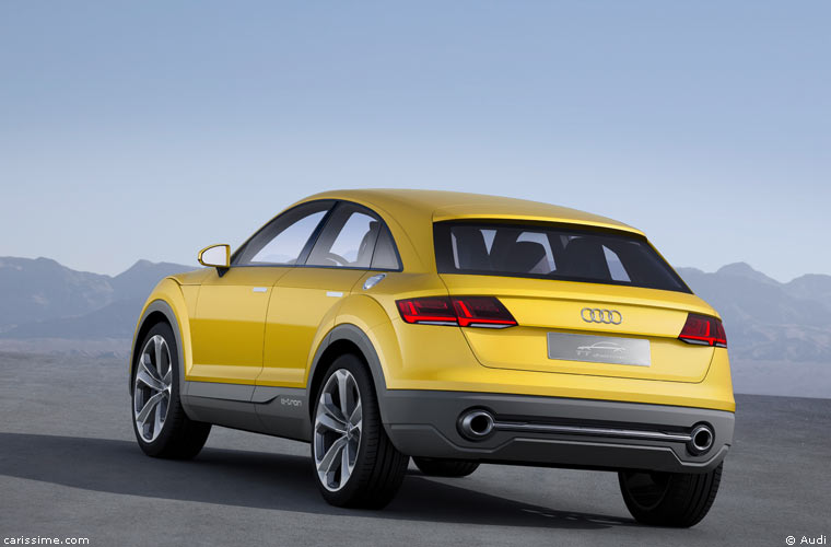 Concept Audi TT Offroad Pékin 2014