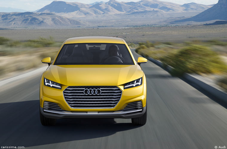 Concept Audi TT Offroad Pékin 2014