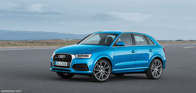 Audi Q3 SUV Compact 2015 Restylage