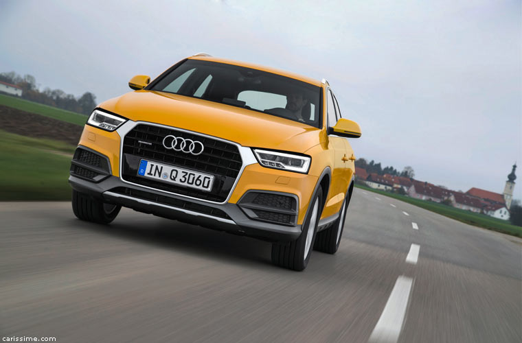 Audi Q3 SUV Compact 2015 Restylage