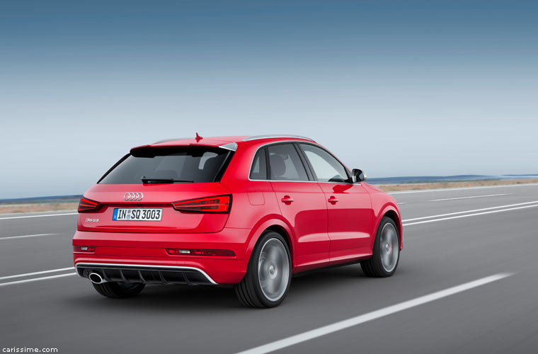 Audi Q3 RS SUV Sport 2015 Restylage