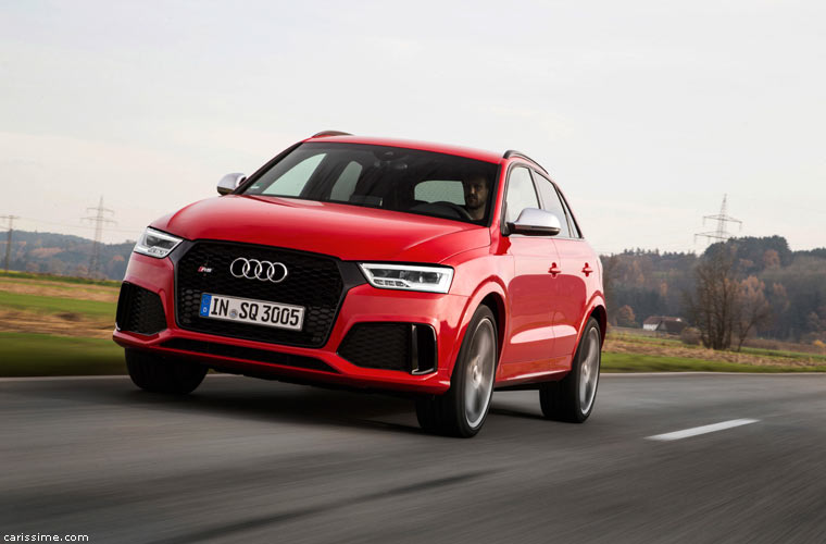 Audi Q3 RS SUV Sport 2015 Restylage