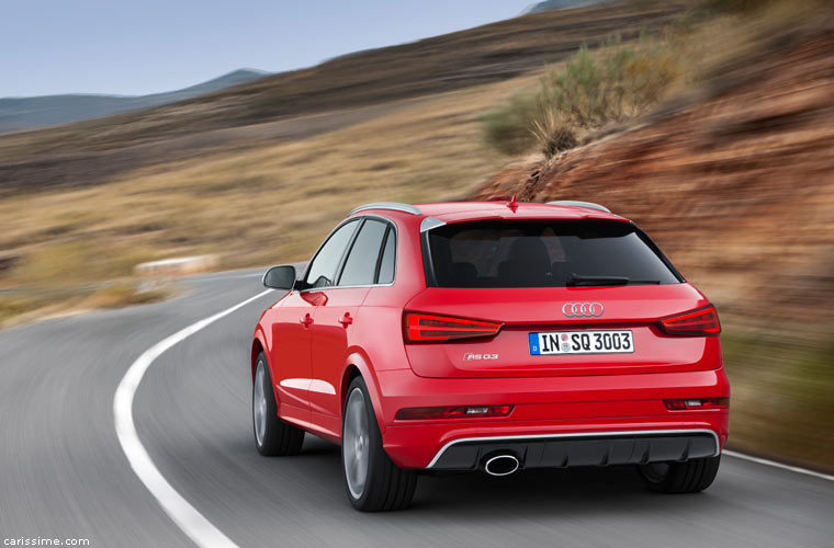 Audi Q3 RS SUV Sport 2015 Restylage