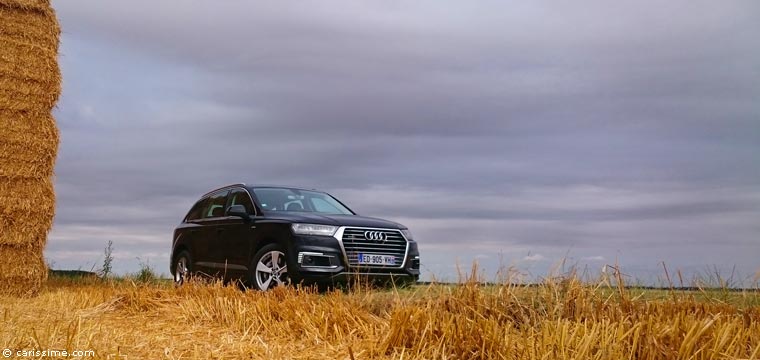 Essai Audi Q7 e-tron hybride 2016