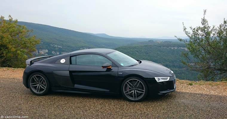 Essai Audi R8 V10 2015
