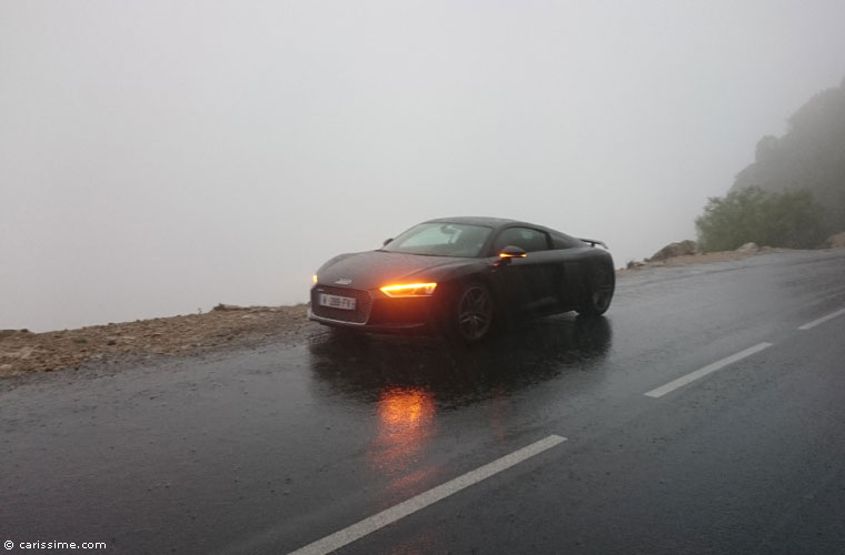 Essai Audi R8 V10 2015