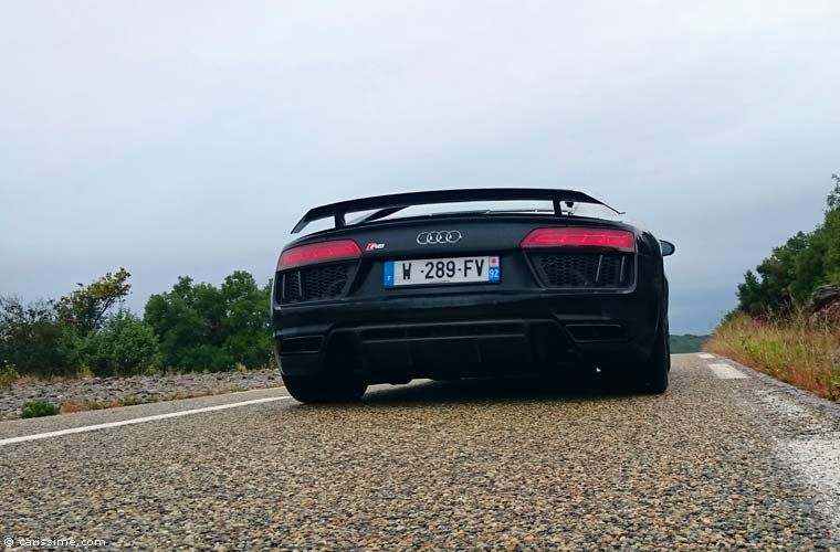 Essai Audi R8 V10 2015