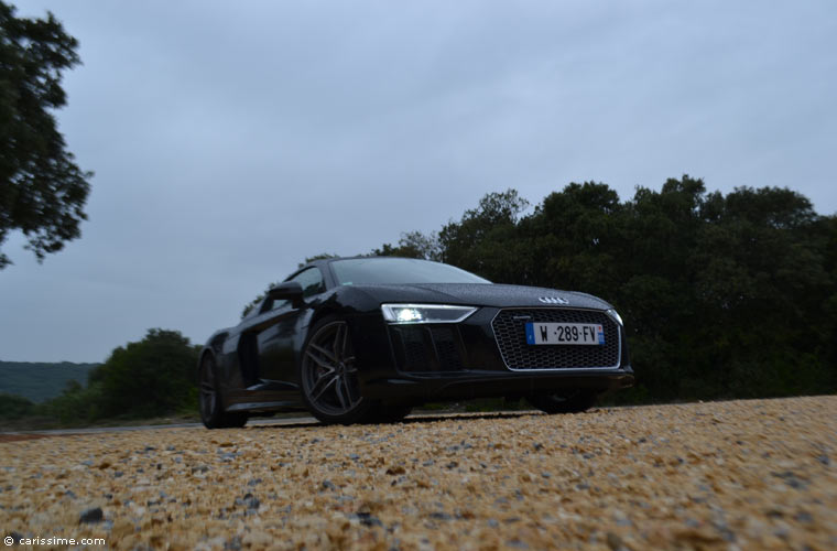 Essai Audi R8 V10 2015