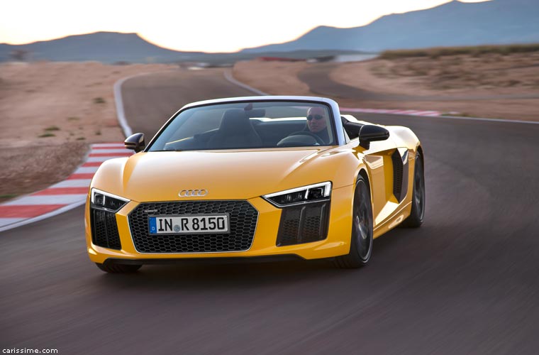 Audi R8 Spyder V10 2016