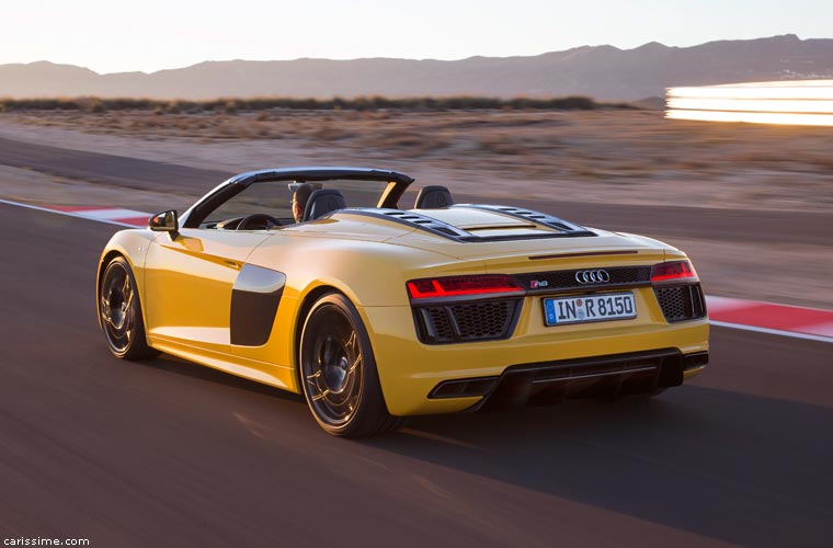 Audi R8 Spyder V10 2016