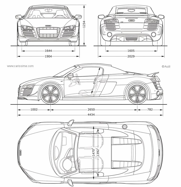 AUDI R8 GT CABRIOLET